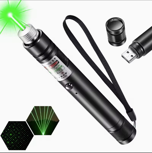 Grüner laserpointer schwarz - laserpointer,