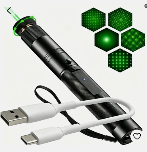 Grüner laserpointer usb - grüner,