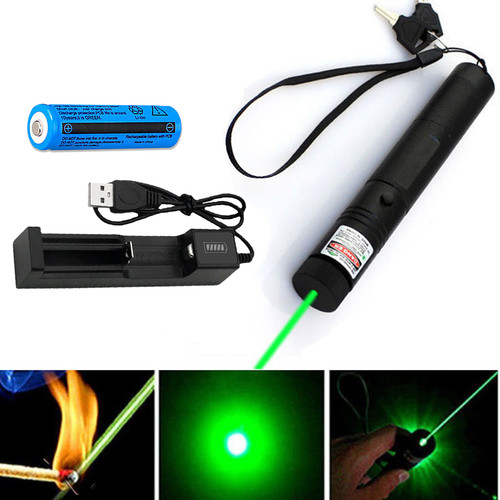 Starker grüner laserpointer - grüner,