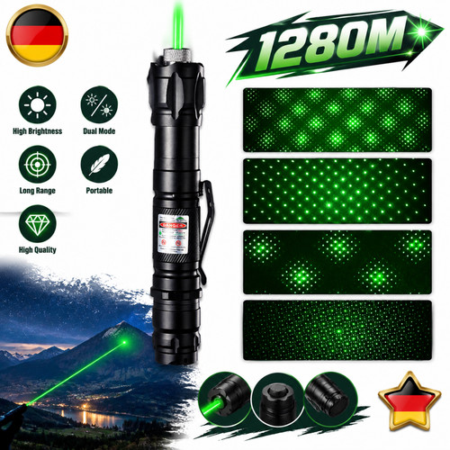 Starker grüner laserpointer - grüner,