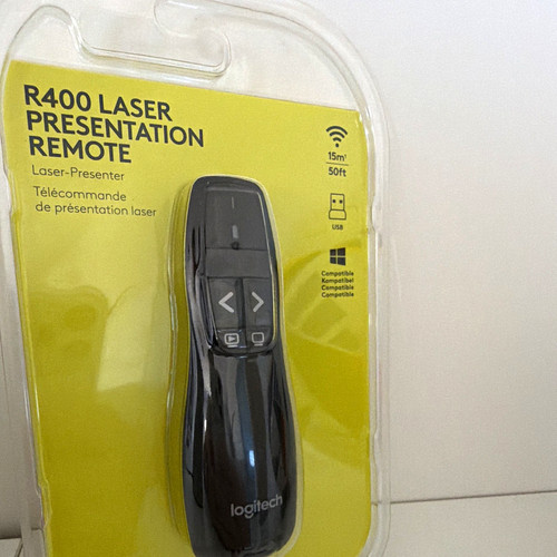 Logitech r400 laserpointer - logitech,