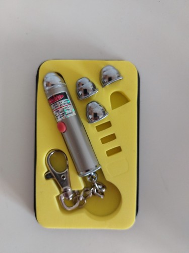 Laserpointer mit aufsätzen - mit,
