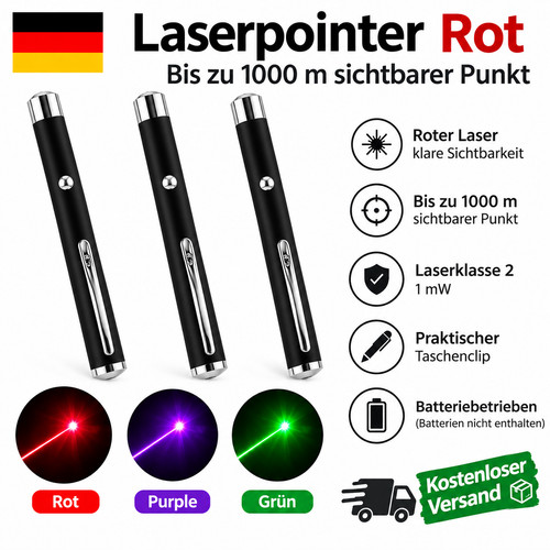 Roter laserpointer sichtbarer - roter, laserpointer,