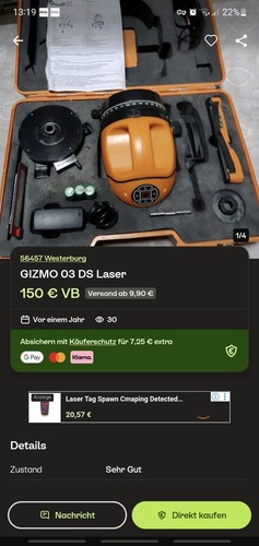 Gizmo laser nivellierer - gizmo, 03
