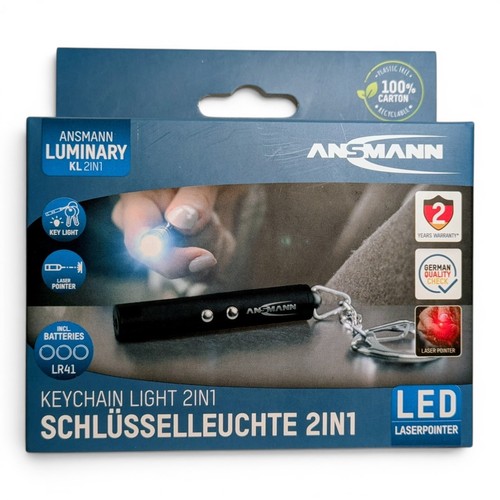 Ansmann laserpointer 2in1 - ansmann,