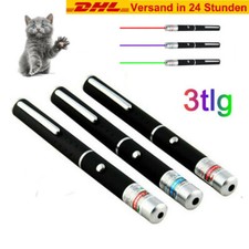 3X Laserpointer Rot Grün Lila